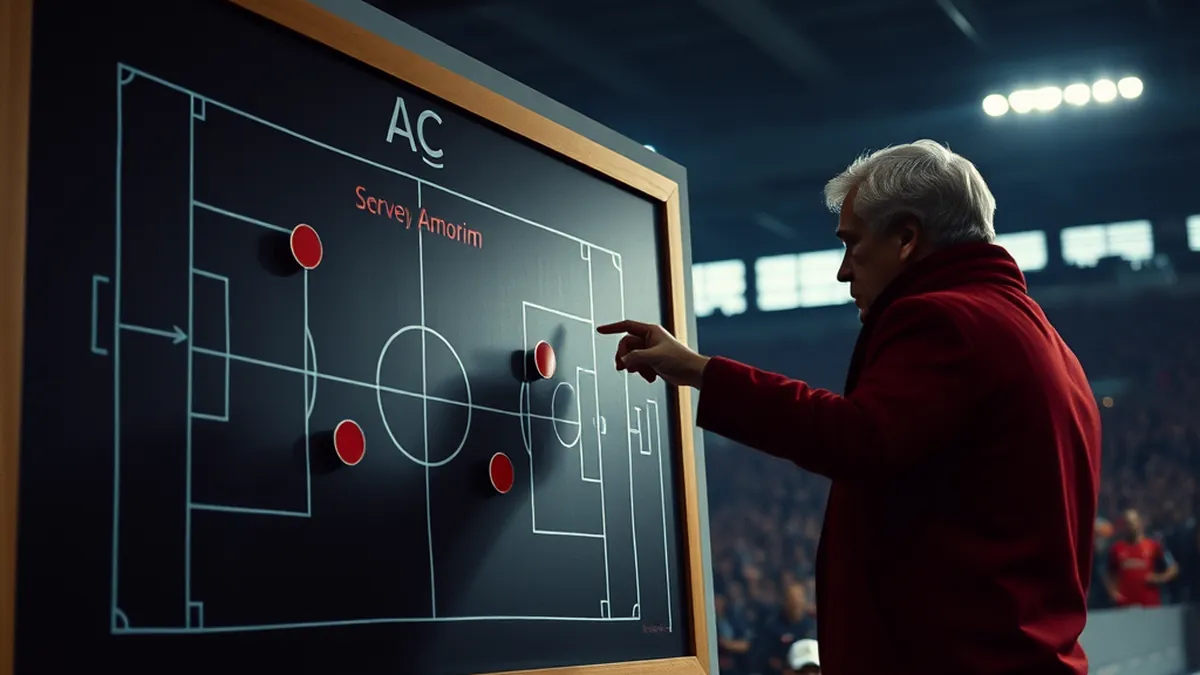 AC Milan: la probabile formazione di Amorim per il prossimo match